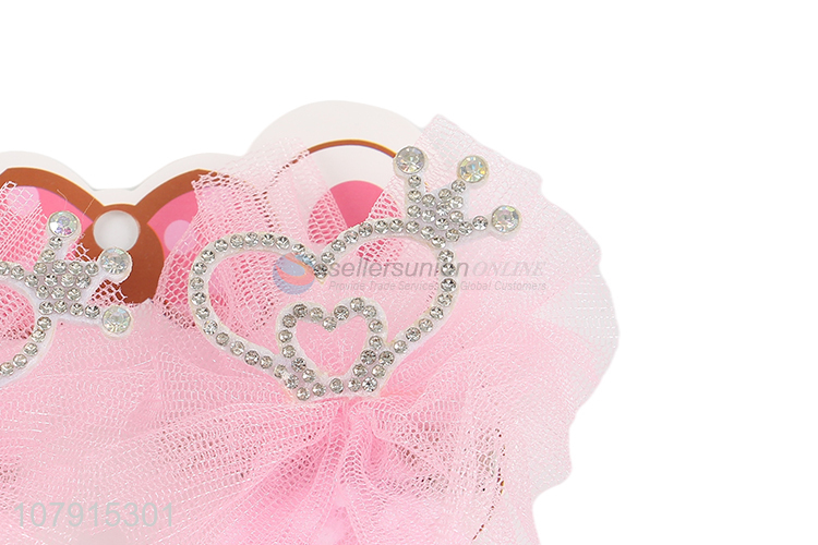 Wholesale Little Princess Hairpins Lovely Heart Hair Clip Set