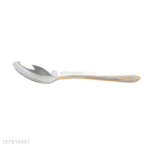 Best price stainless steel cutlery tableware spoon for restaurant