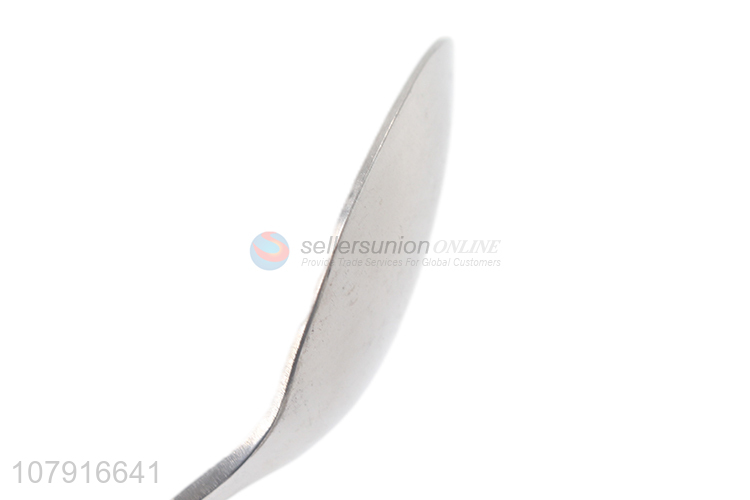 Low price eco-friendly reusable stainless steel spoon for tableware