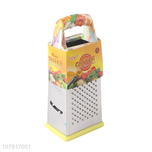 Factory price durable kitchen tools 4sides vegetable grater for home