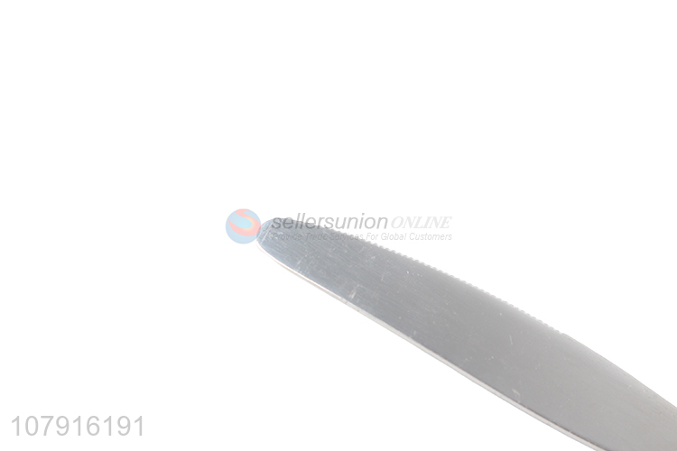 New arrival silver stainless steel kitchen tableware knife for sale