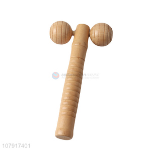 New Design Manual Body Massager Wooden Roller Massager