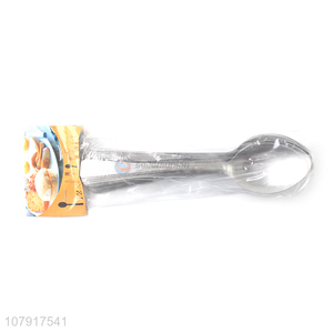 Yiwu wholesale silver stainless steel eating spoon