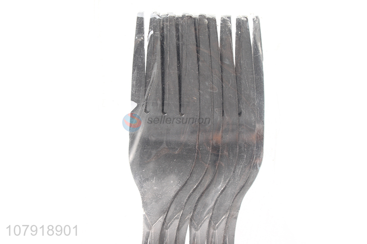 Hot selling silver stainless steel short handle universal fork