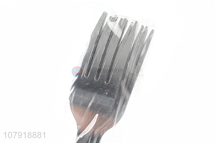 China factory wholesale silver carved food grade fork