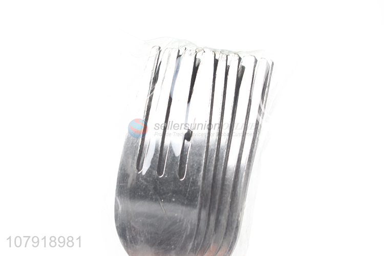 Yiwu export silver stainless steel food-grade table fork