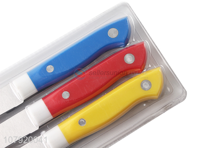 Fashion 6 Pieces Stainless Steel Fruit Knife Kitchen Knife Vegetable Knife