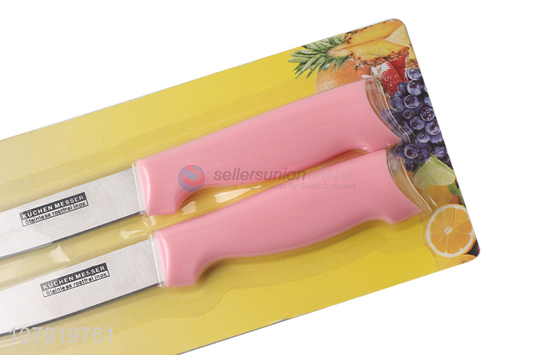 Factory Direct Sale 2 Pieces Fruit Knife Kitchen Knife Set