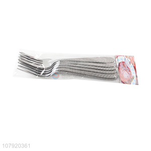 China supplier safety stainless steel table fork metal flatware cutlery