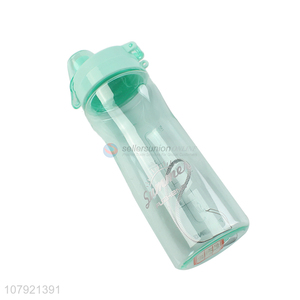 Top products green plastic 550ml sports water cup water bottle for sale