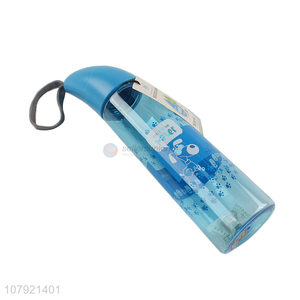 Creative design portable travel sports plastic drinking bottle water cup