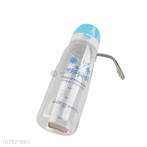 New arrival transparent plastic large capacity 850ml water cup bottle