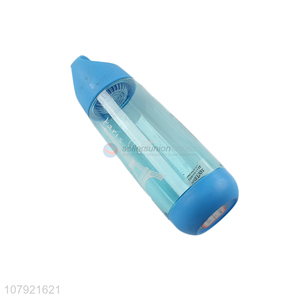 Low price blue plastic 500ml water cup drinking cup for daily use