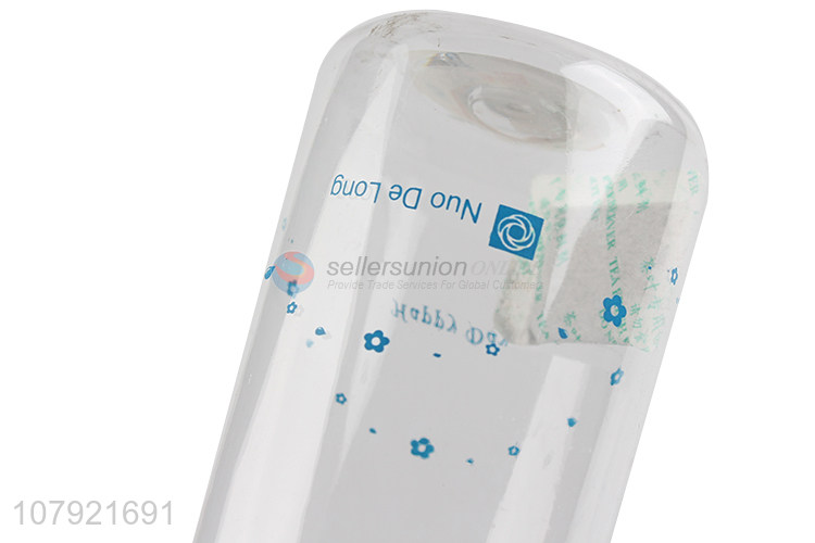 Top sale transparent plastic 600ml travel water cup drinking bottle