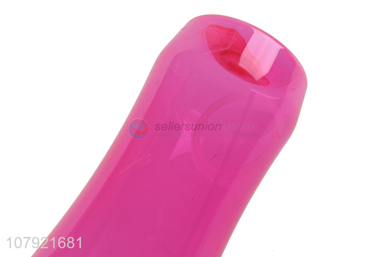 Fashion products rose red sports outdoor 600ml water cup bottle for sale