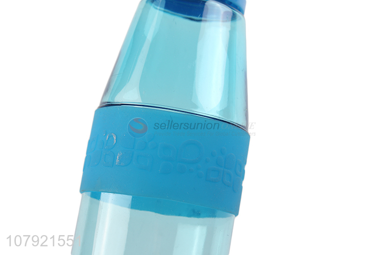 Top selling blue plastic 600ml sports water cup for daily use