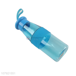 Top selling blue plastic 600ml sports water cup for daily use