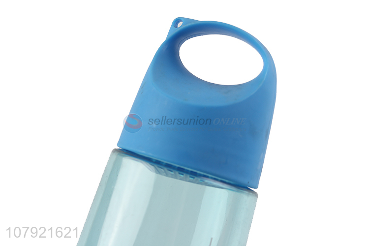 Low price blue plastic 500ml water cup drinking cup for daily use