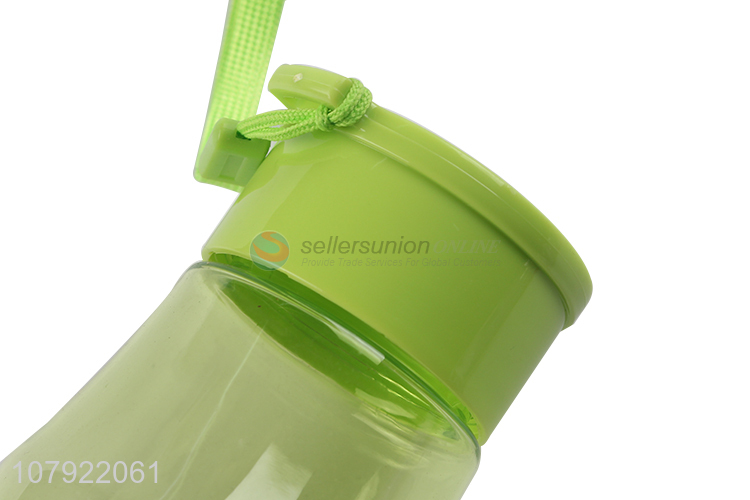 Factory wholesale green plastic water cup drinking cup