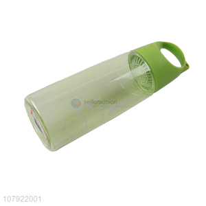 China export green transparent portable drinking cup