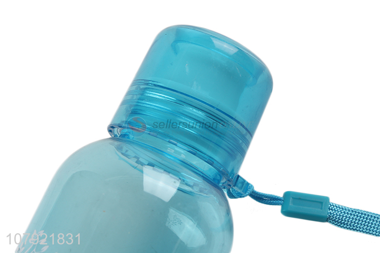 Lastest arrival blue plastic sports portable drinking cup