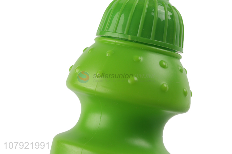 Creative design green cartoon gourd children water bottle