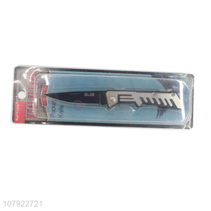 Good wholesale price stainless steel portable travel folding knife