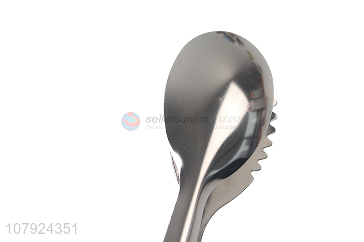 Promotional cheap kitchen accessories stainless steel food bread tong