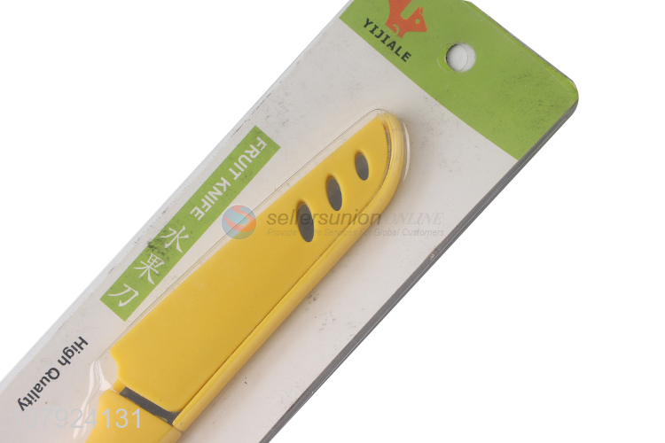 Hot sale sharp vegetable cutter fruit paring knife with cover