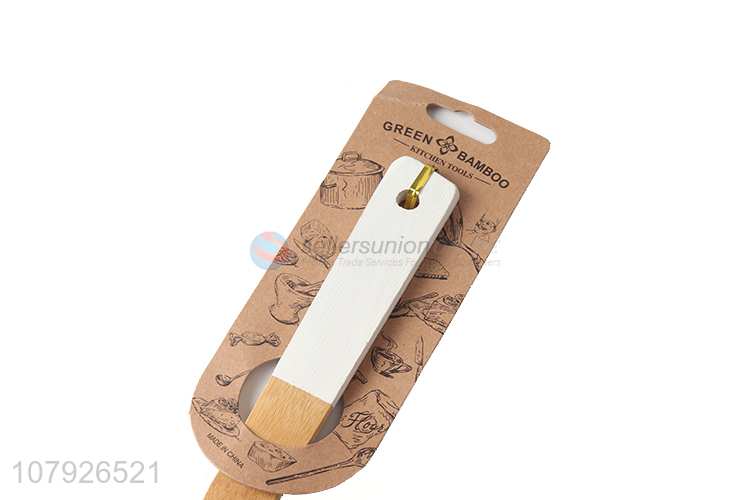 Factory direct sale cooking tools biodegradable bamboo frying spatula egg turner