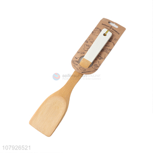 Factory direct sale cooking tools biodegradable bamboo frying spatula egg turner