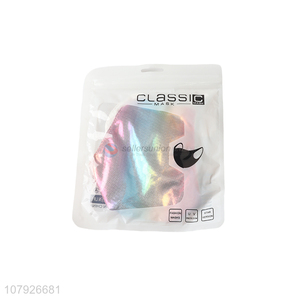 Fashion design gradient color elastic protective mask for sale