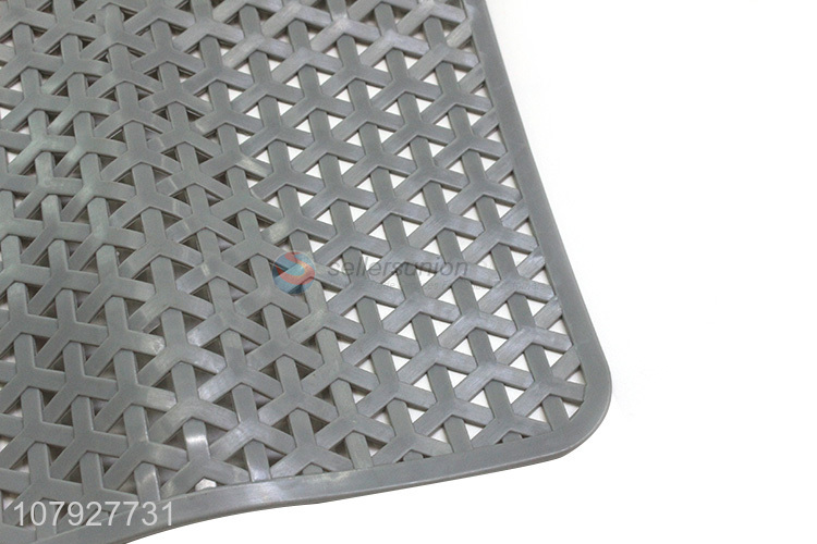 Online wholesale grey household non-slip shower bath mat for sale