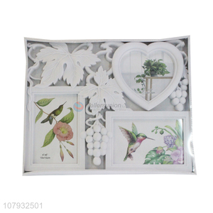 Hot selling cheap price family combination photo frame for home decoration