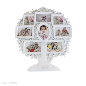 Creative design tree shape family photo picture combination frame set