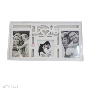 Fashion style modern design family combination photo frame set for sale