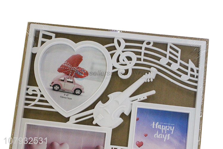 China factory plastic home decoration combination photo frame set wholesale