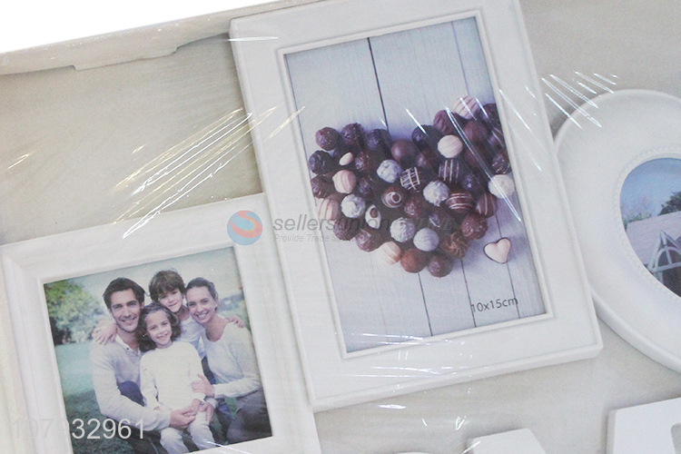 Low price home decoration family collage picture photo frame wholesale