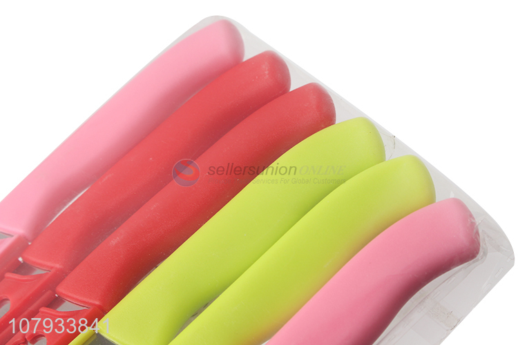 Best Sale 6 Pieces Fruit Knife Portable Multipurpose Knife Set