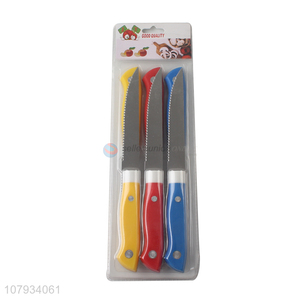 Good Quality Serrated Knife Fashion Fruit Knife Kitchen Knife Set