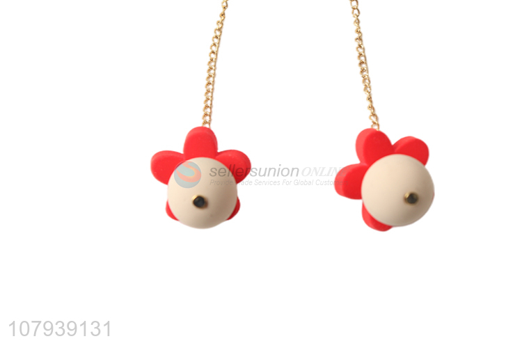 Fashion products long cute pendant women stud earrings wholesale