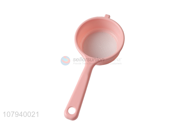 High Quality 4 Pieces Plastic Handle Mesh Strainer Set