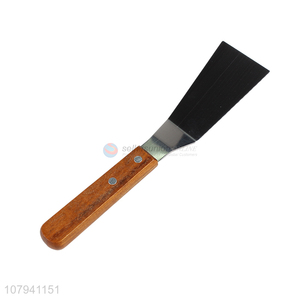 New style wooden handle stainless steel beef pizza shovel wholesale