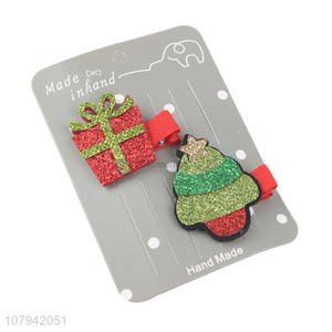 New Arrival Christmas Tree Christmas Gift Hair Pin Fashion Hair Clips