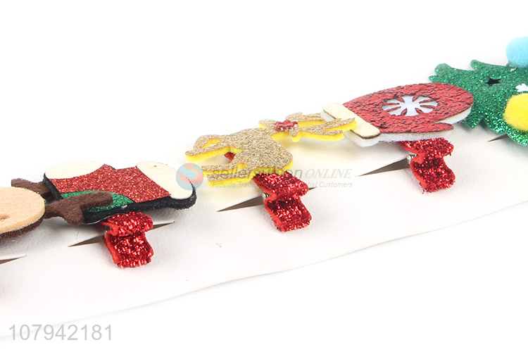 Cartoon Design 5 Pieces Christmas Hairpins Hair Clips Set