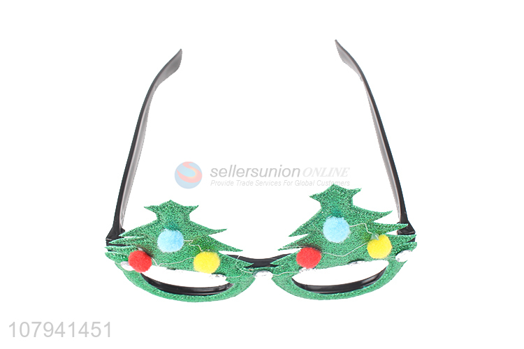 Fashion Children Christmas Tree Decorations Plastic Christmas Glasses