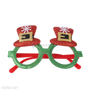 New Arrival Colorful Christmas Hat Christmas Glasses Christmas Decoration