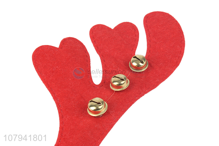 Wholesale Christmas Decoration Antlers Hair Band With Bells