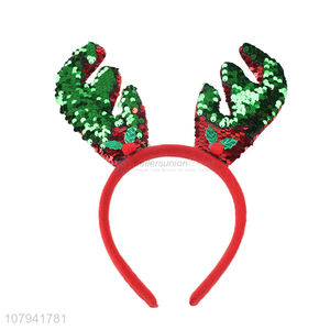 Best Selling Christmas Antlers Hair Band Christmas Decoration Hair Hoop