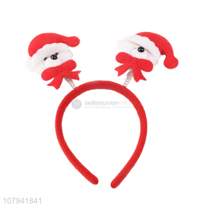 Hot Selling Snowman Head Band Christmas Decoration Hair Hoop